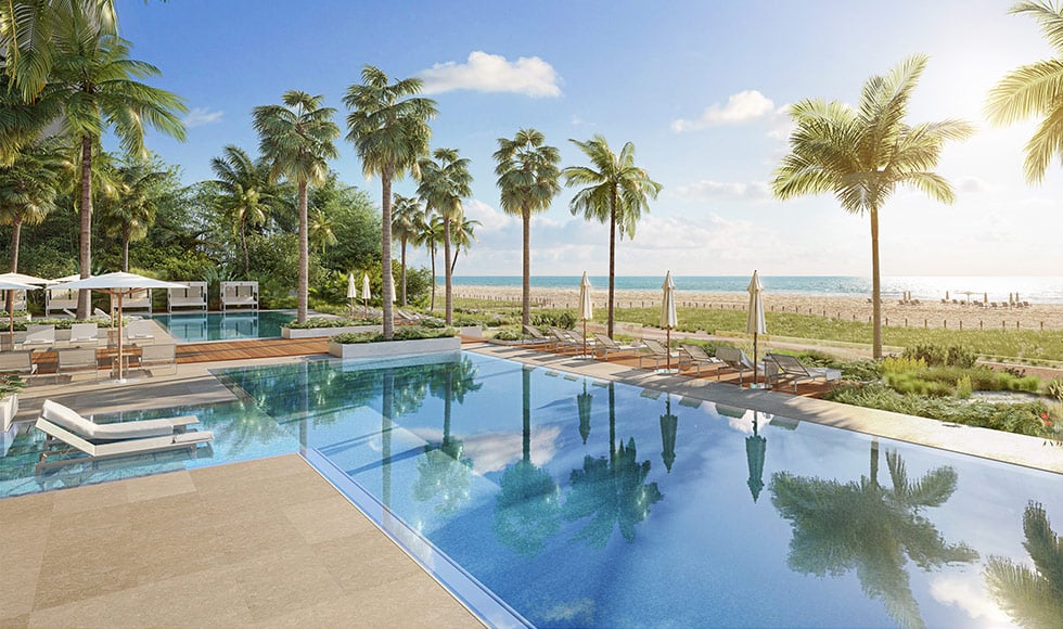 57 ocean Miami  swimming pool