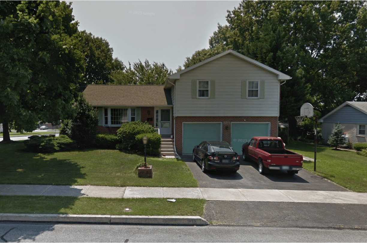 Exterior of 700 W. Pine Street in Palmyra, Pennsylvania