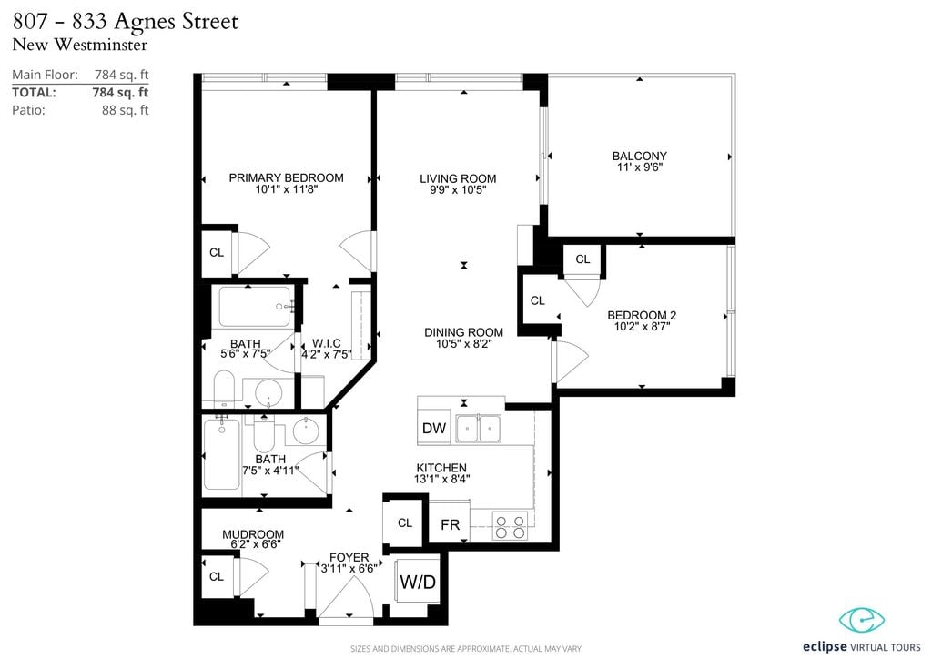 833 Agnes St, #807