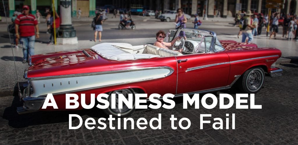 A Business Model Destined to Fail