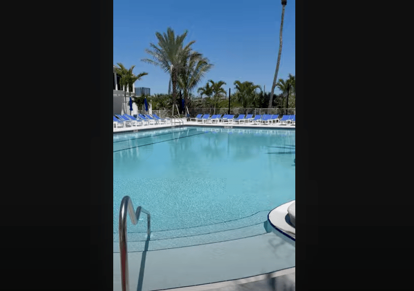 The new pool at Ocean Village on South Hutchison Island Ben Bryk Coldwell Banker 772-713-9455