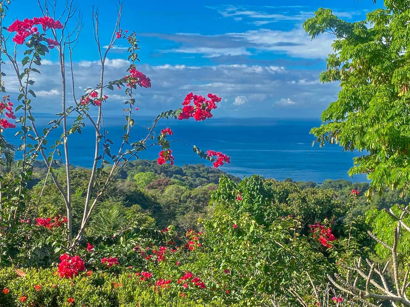 Ocean, Jungle & Mountain View Home in Ojochal | Protected Jungle Setting