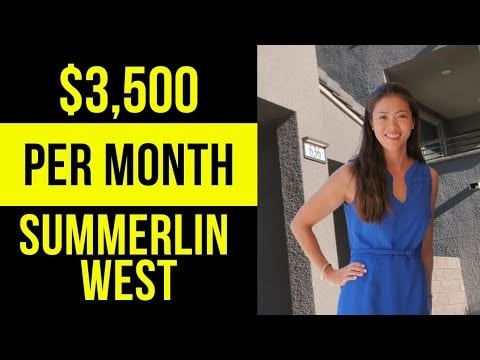 Summerlin Las Vegas Rental for $3,500 per month: 636 Clowder Spring Way