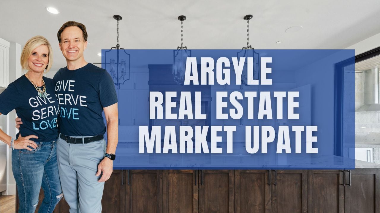 Brian and Tisha White share argyle real estate market update