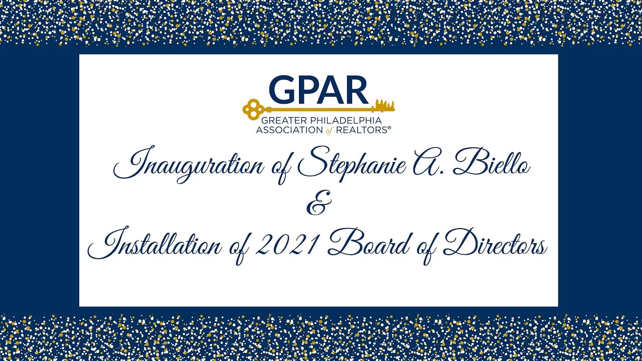 GPAR Inauguration of Stephanie A. Biello & Installation of 2021 Board of Directors - 2/5/2021