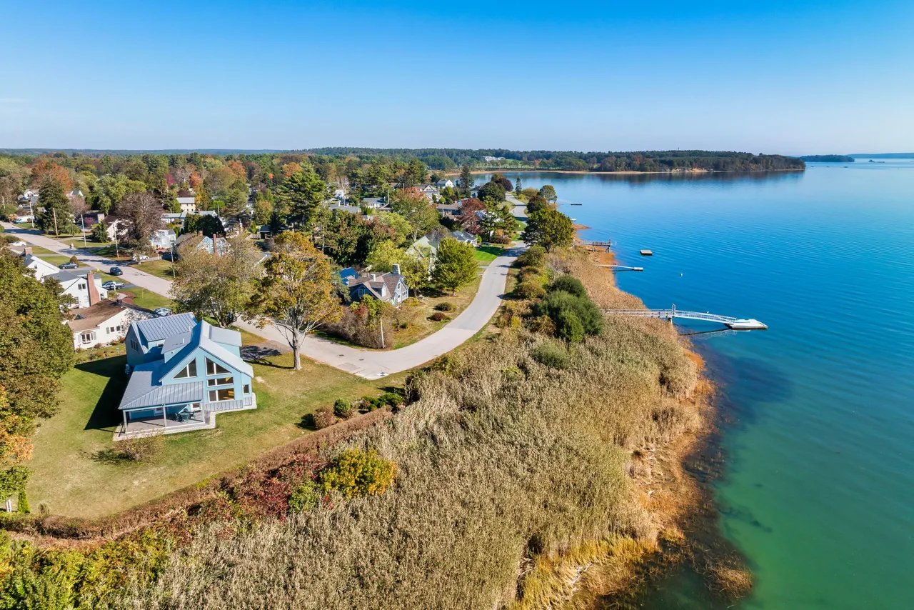 Modern Coastal Rental with Casco Bay Views in Falmouth, Maine
