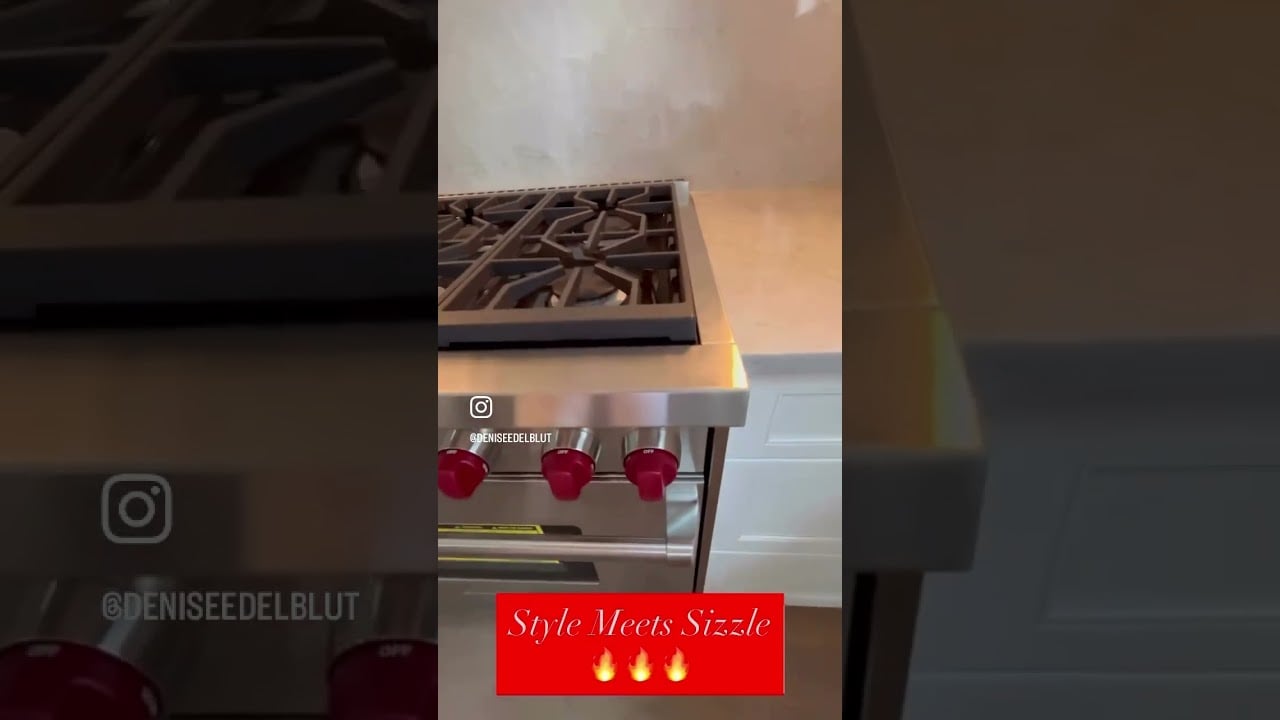 Wolf 36" Natural Gas Range at 100 W Bridge St 🔥