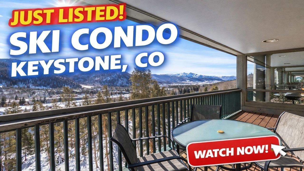 🎿🏔️ Just Listed | Ski-Inspired Mountain Condo in Keystone, CO 🏔️🎿