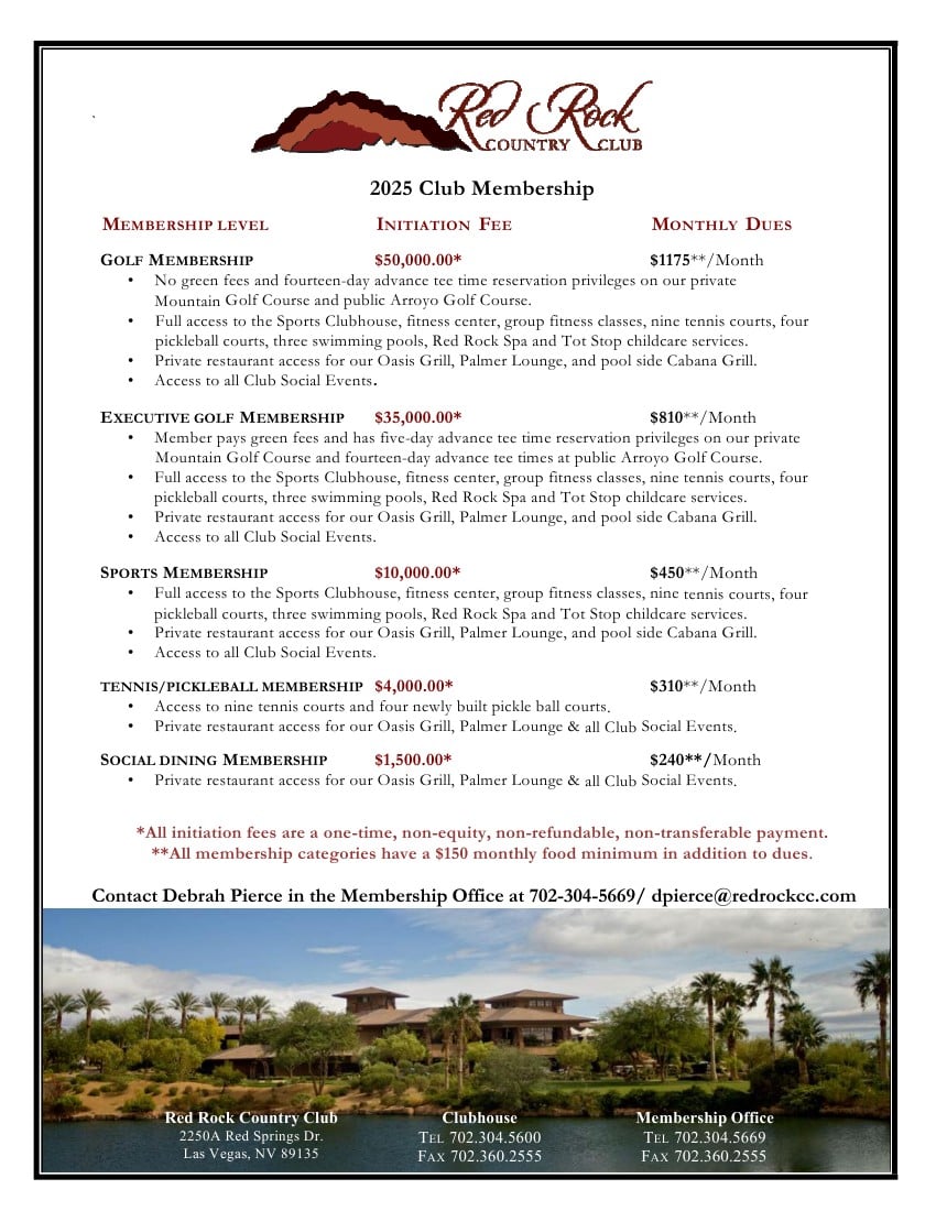 Red Rock Country Club