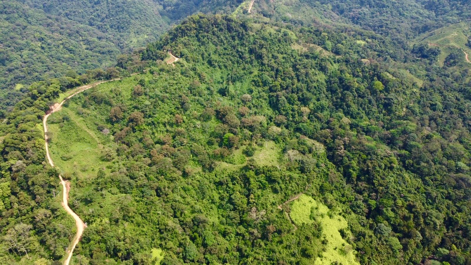 Prime Mountain Farm Land with Ocean Views and Private Waterfall in Uvita, Costa Rica