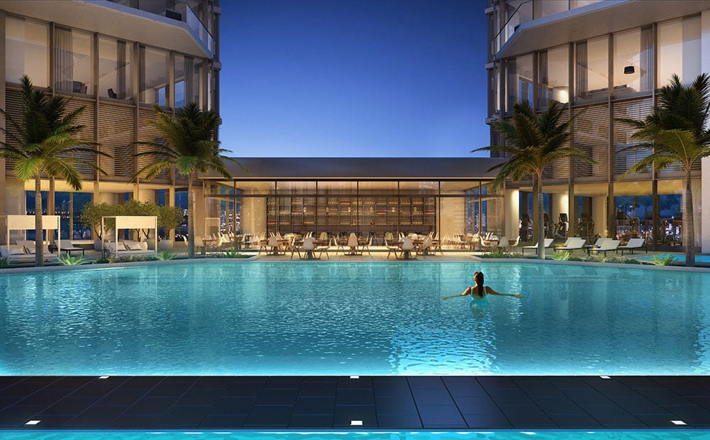 One River Point swimming pool 