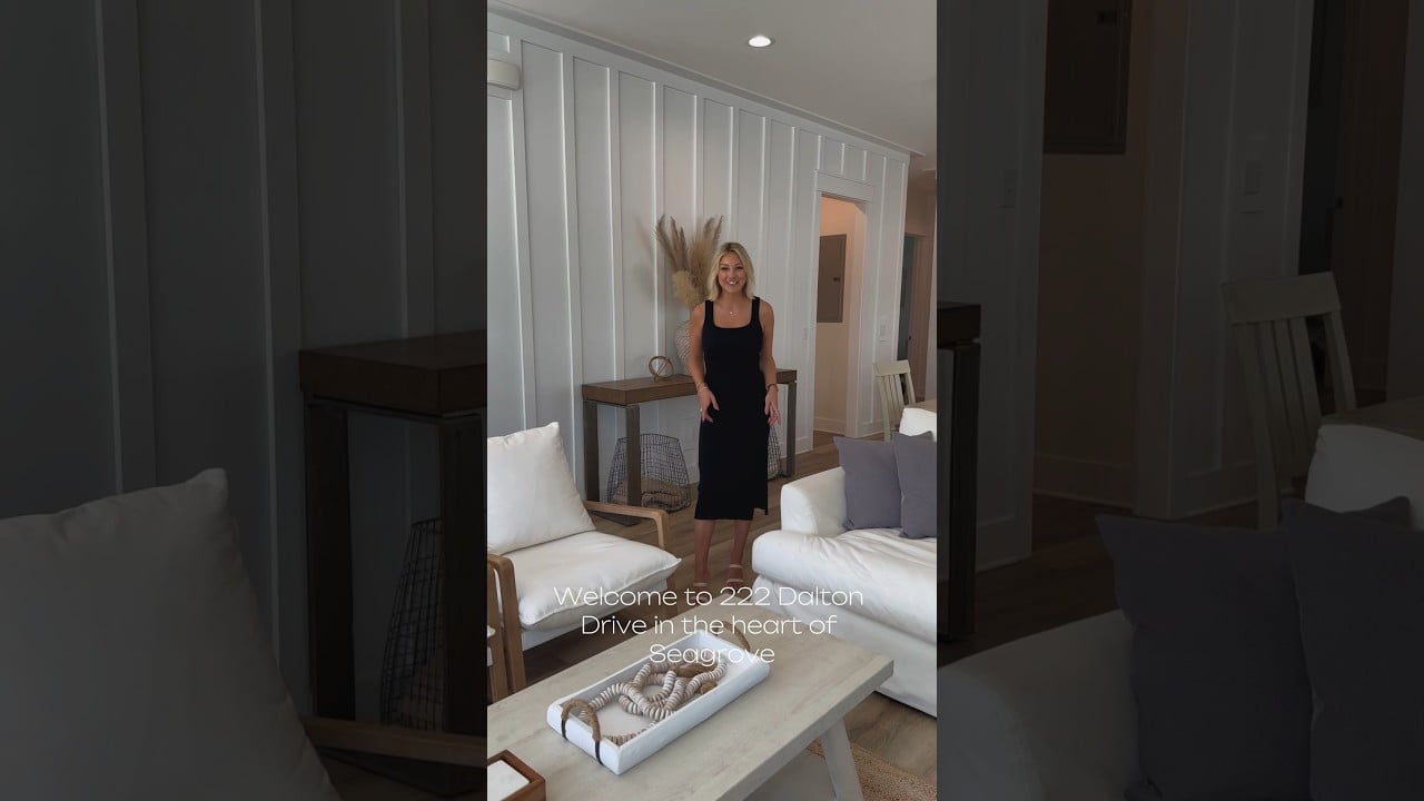 222 Dalton Drive - Seagrove Beach, Florida✨ #30a #realestate #luxuryhomes #seagrovebeach