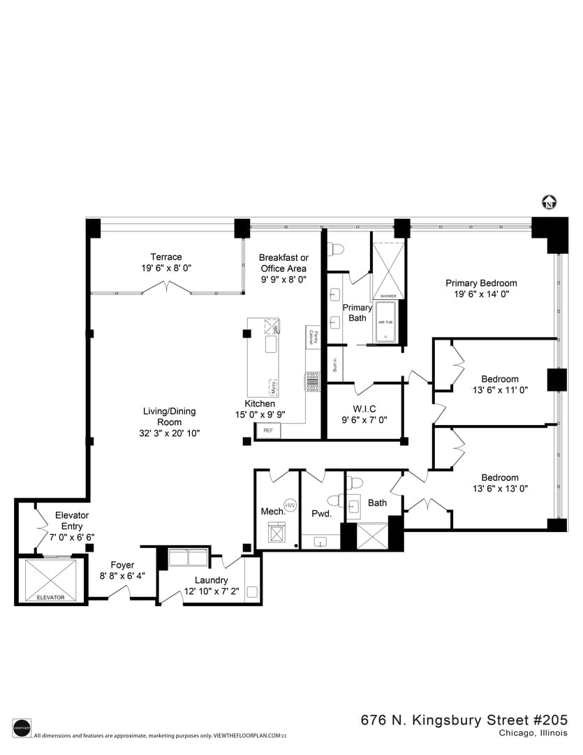 676 N Kingsbury St #205