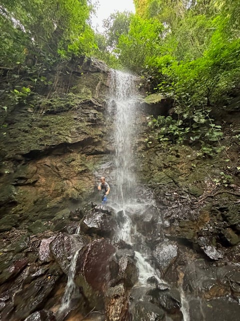 17.85 ACRES – Stunning Large Land With 2 Waterfalls Near Dominical Beach!!!