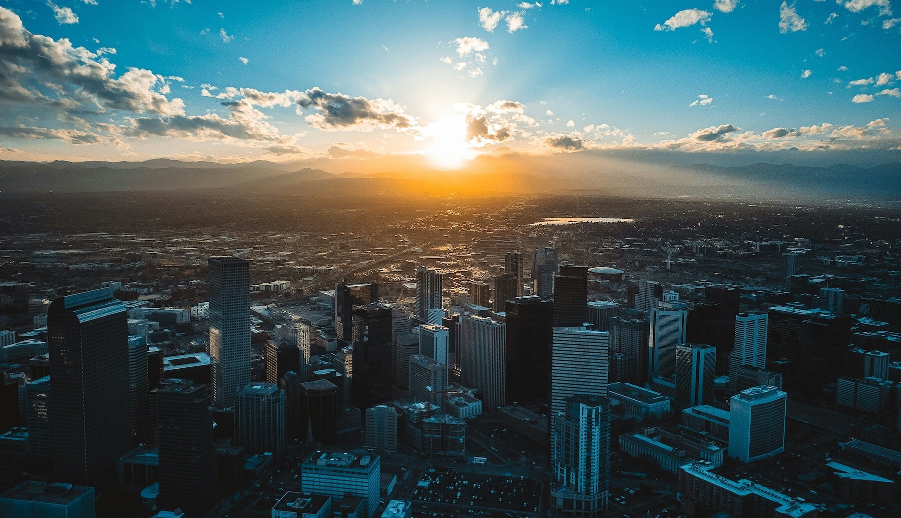 Best Places to See Denver Sunset over Summer
