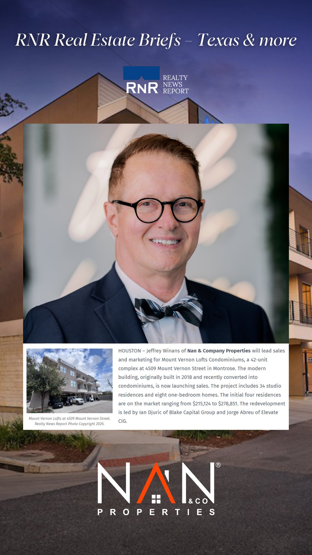 RNR Real Estate Briefs – Texas & more