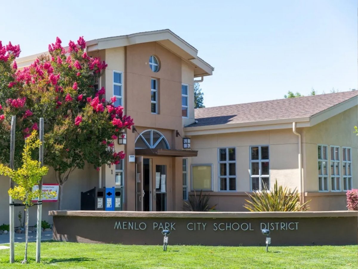Menlo Park City School District building in Menlo Park, California