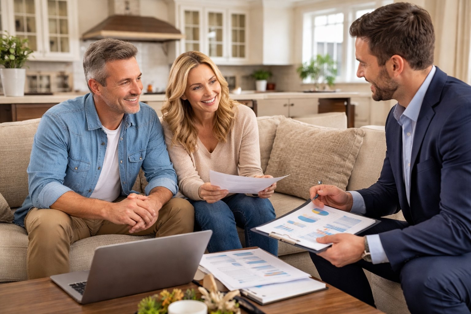 Home seller reviewing pricing strategy after pre-listing inspection in San Luis Obispo County