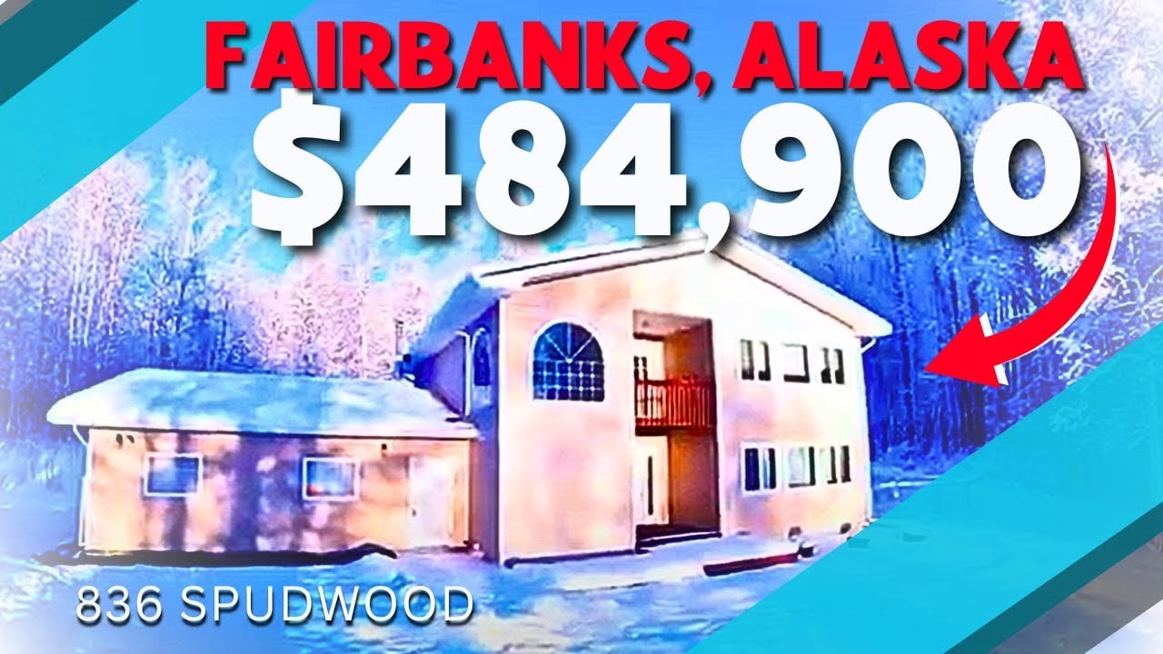 What Does $484,900 Buy You in Fairbanks, Alaska RIGHT NOW? | Eco-Friendly Move-in Ready Home