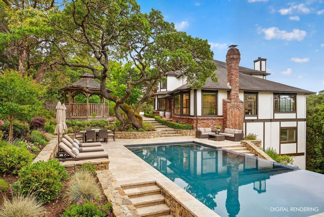 Expansive & Private Novato Estate