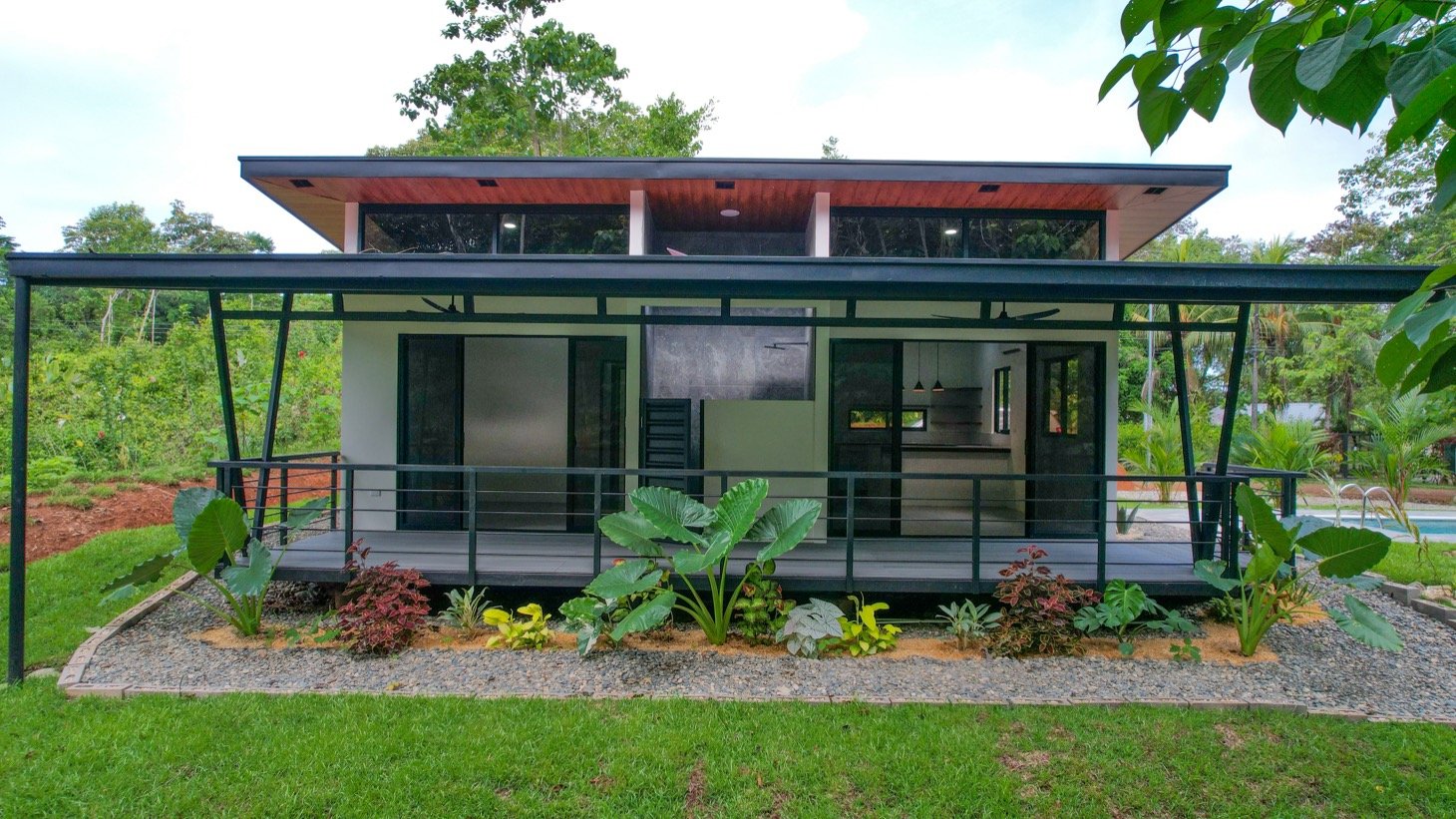 Brand New 2 Bedroom Home on Acreage Backing onto Jungle and Creek