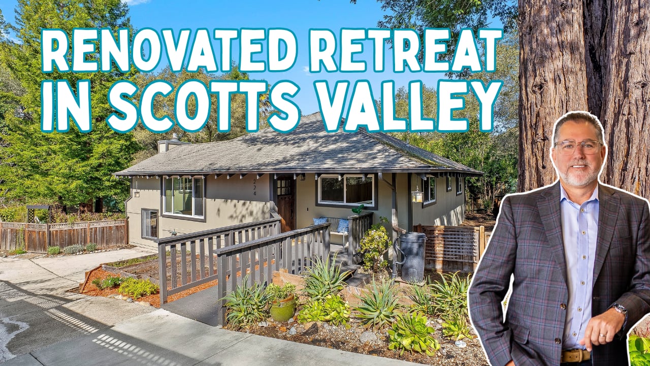  Private, remodeled living in the heart of Scotts Valley