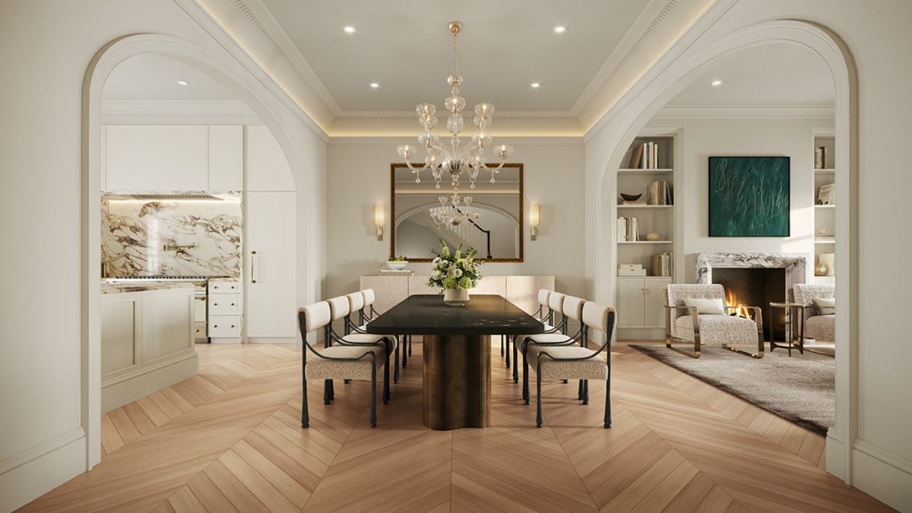 This Historic $15.5 Million Boston Brownstone Was Given a Modern Makeover