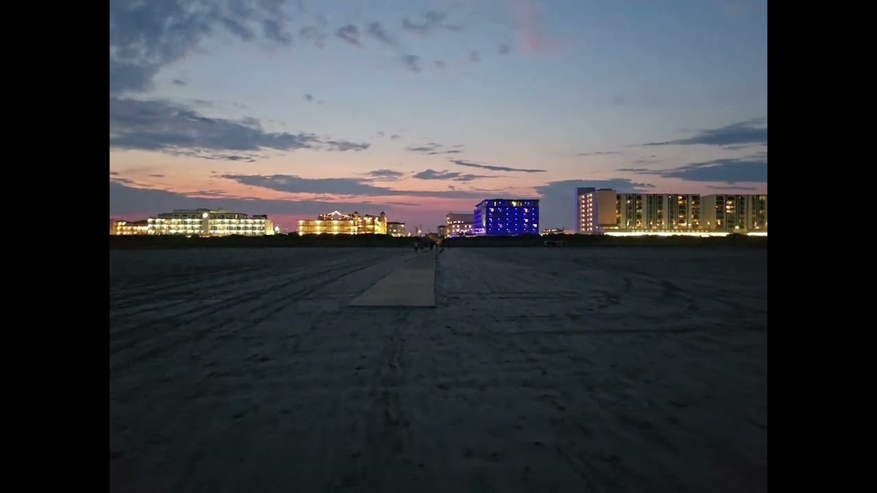 Wildwood Crest beach walk | NJ