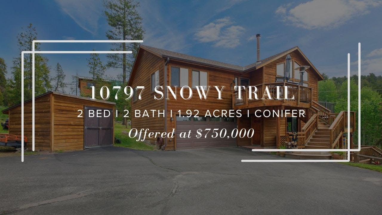 Private Mountain Retreat for Sale in Conifer, CO | 10797 Snowy Trail