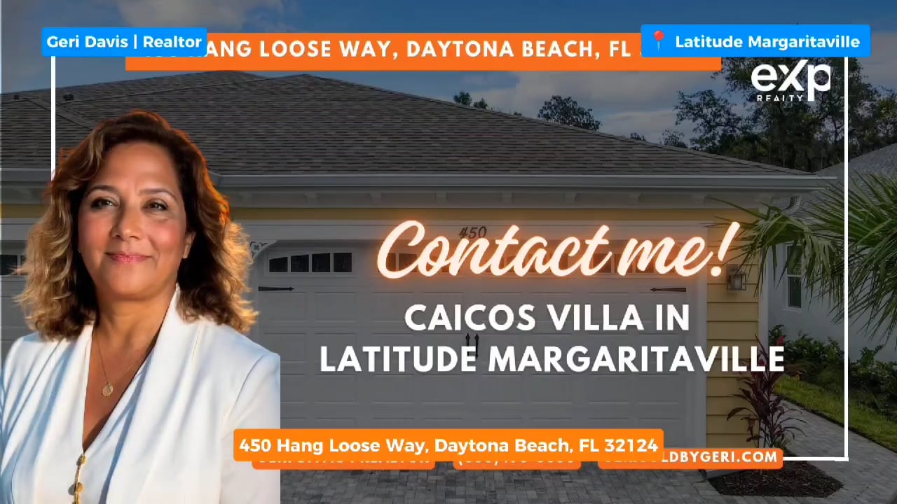 A Caicos Villa in Latitude Margaritaville 🏠✨450 Hang Loose Way, Daytona Beach, FL