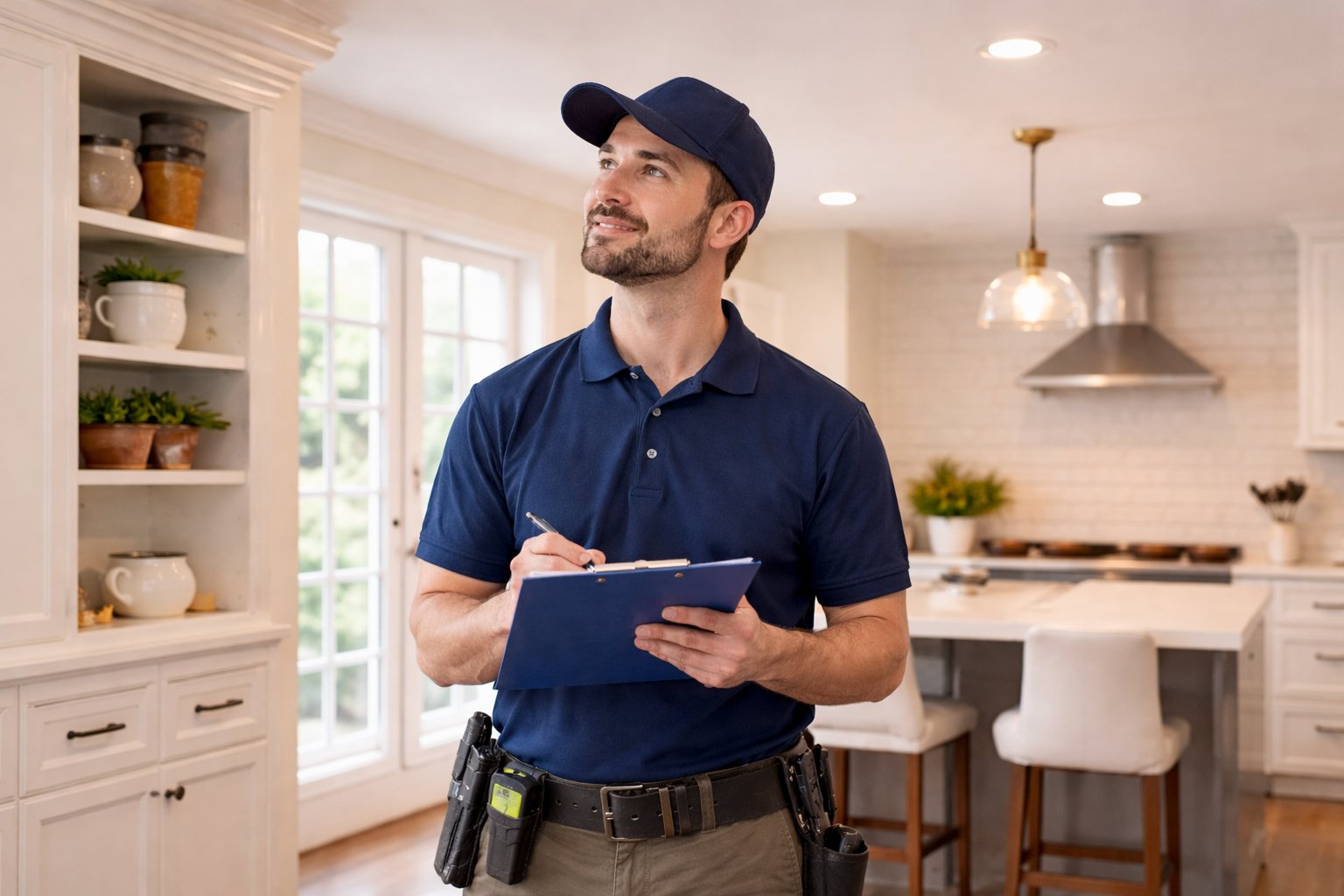 Home buyers and real estate agent reviewing contract negotiations during a Central Coast home purchase