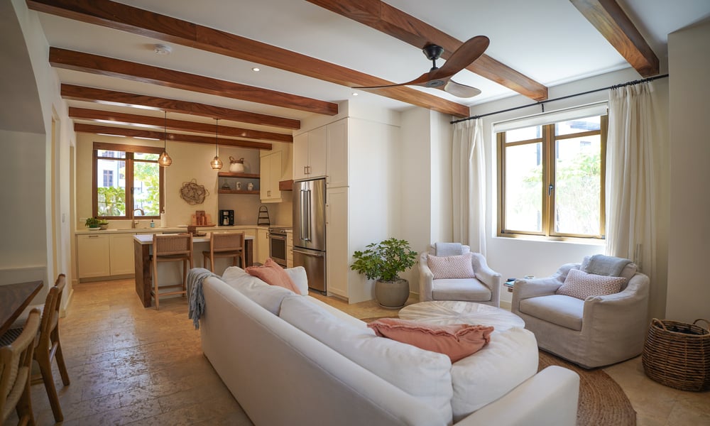 104 Plaza Pienza | Stylish 2BR Residence with Bunk Nook in Las Catalinas