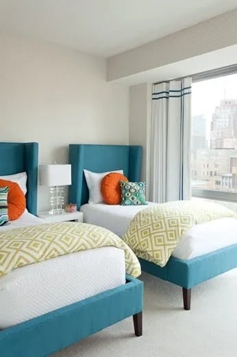 Blue + Orange Color Scheme