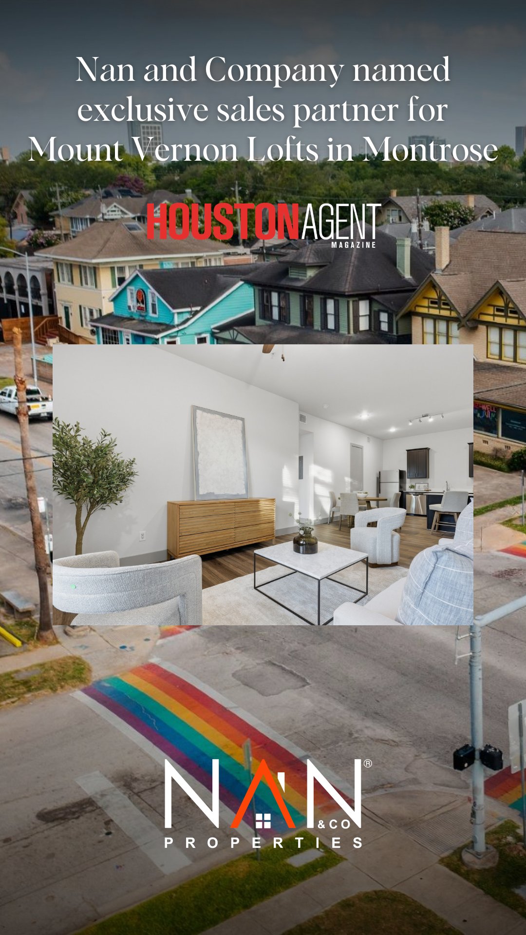 Nan and Company names exclusive sales partner for Mount Vernon Lofts in Montrose