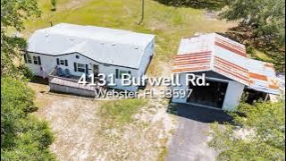 Active Listing: 4131 Burwell Rd, Webster, FL 33597