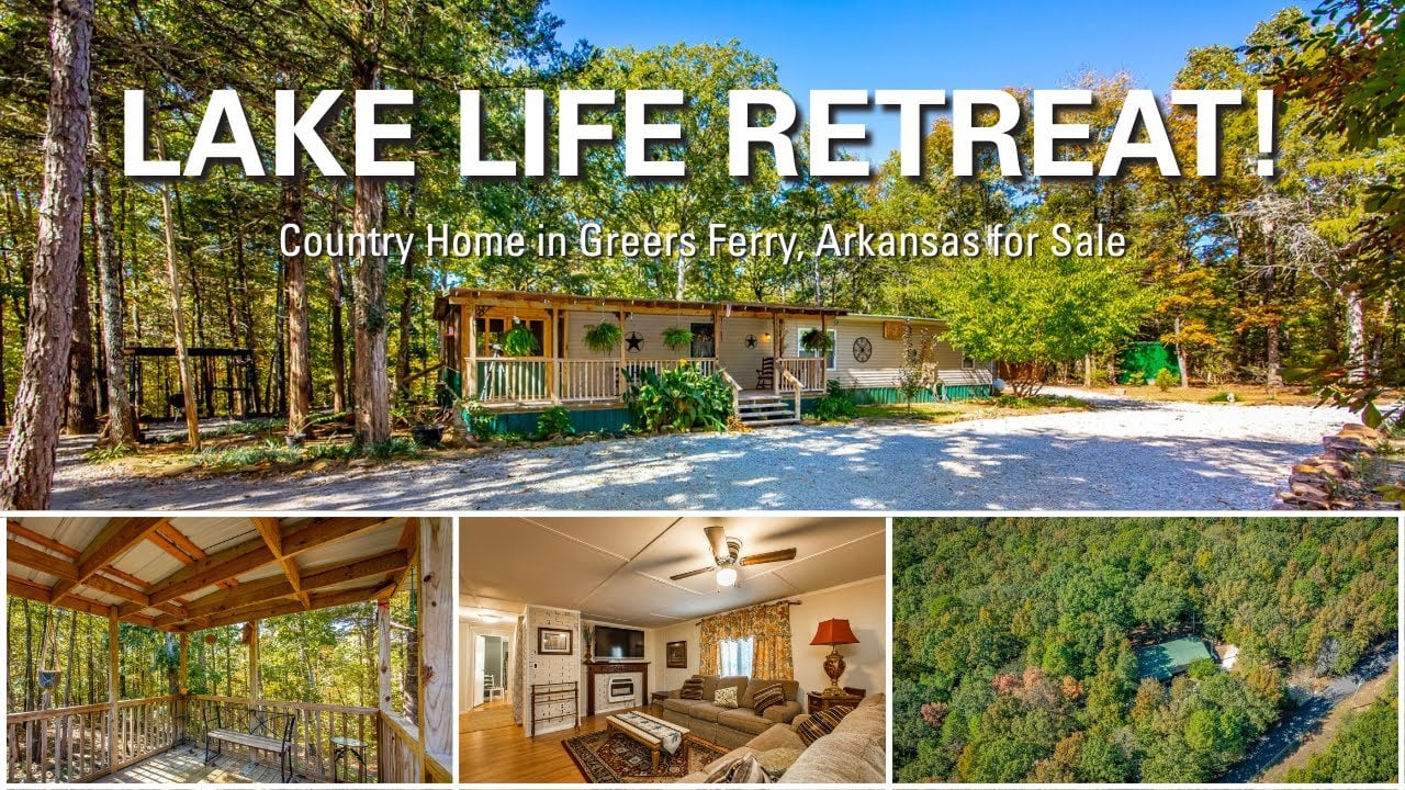 Ozarks Lake Life Retreat | Updated 3 Bed/2 Bath Home on 9.2 Wooded Acres Near Greers Ferry, Arkansas
