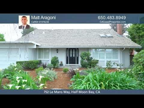 752 Le Mans Way, Half Moon Bay, Ca 94019