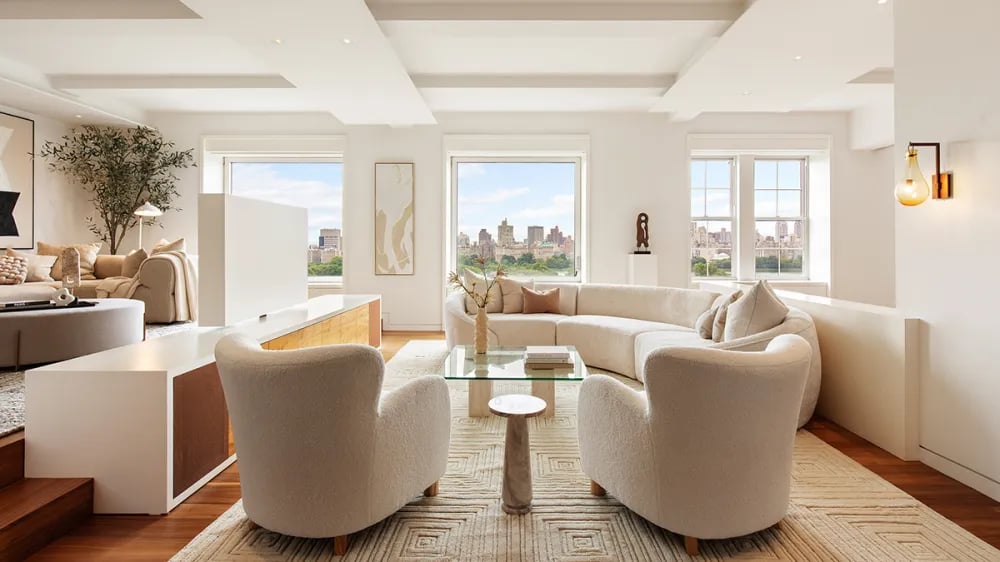 This $10.2 Million Central Park West Penthouse Brings Loft Style to a Classic Prewar Building