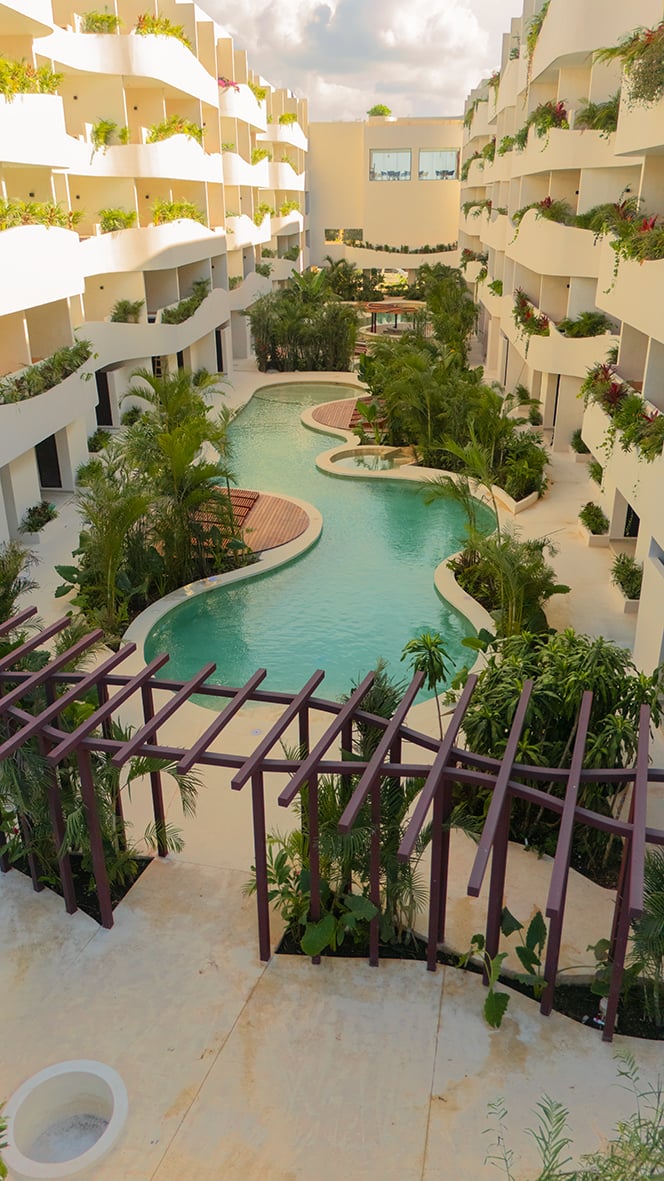 Lock-Off Penthouse with Dual Plunge Pools in Elements 326 | Region 15, Tulum