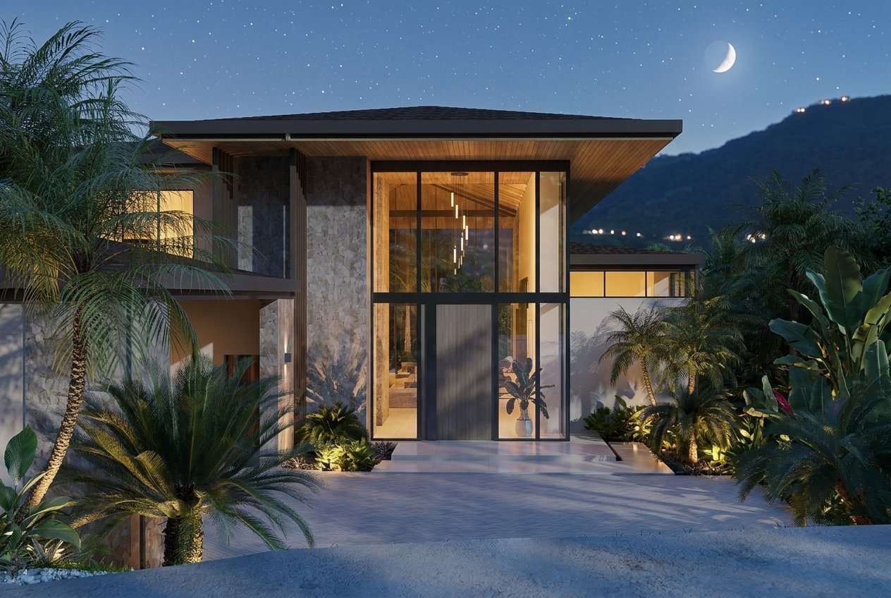 Villa Akari | Contemporary Golf Course Home in Reserva Conchal