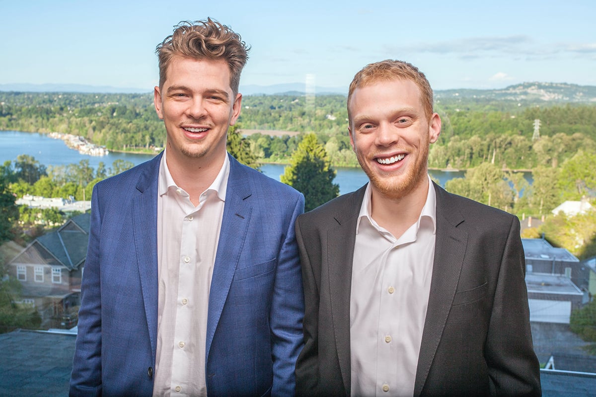 Steve and Nick Odermann