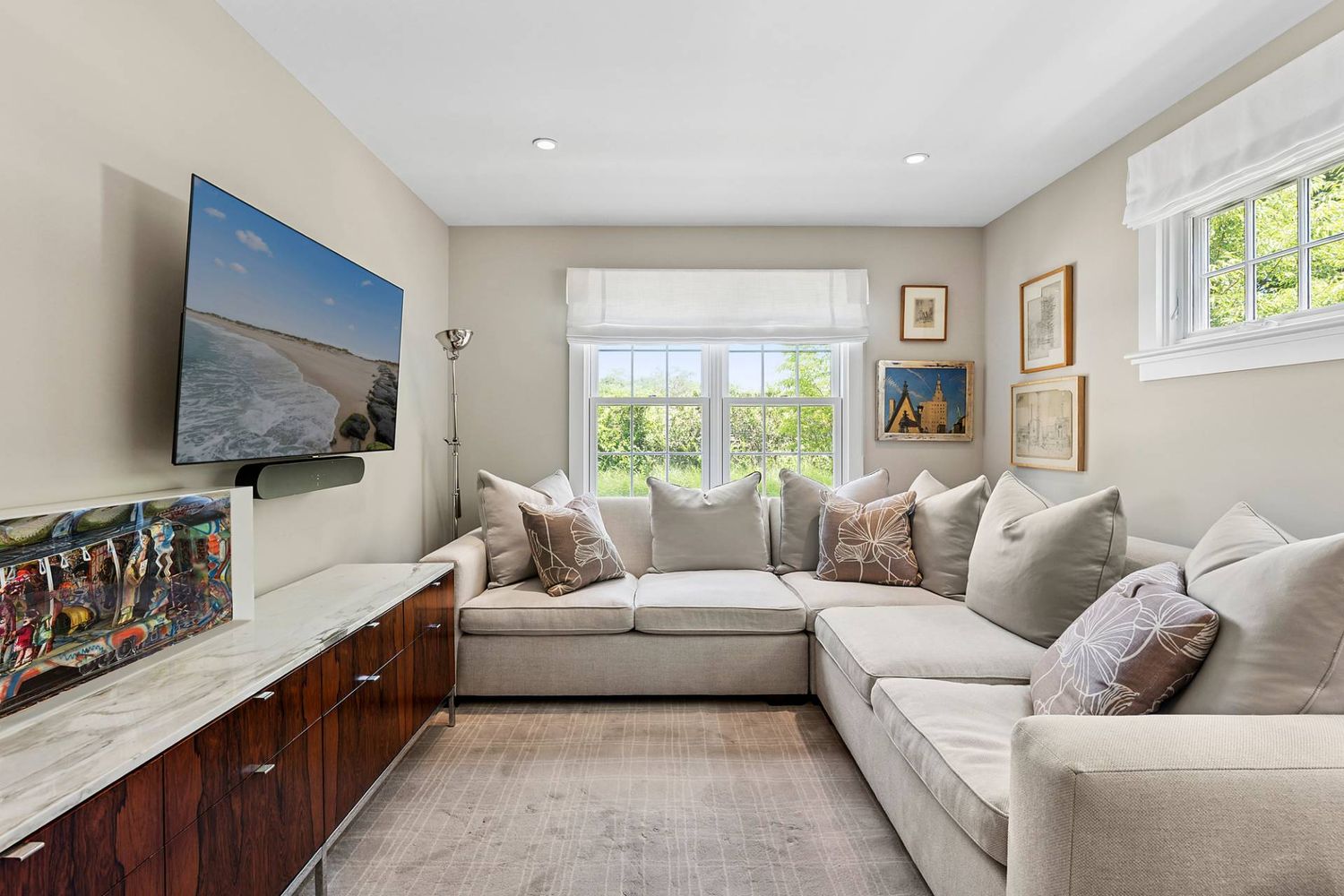 Modernized Vintage Cottage with Knockout Backyard, Moments to Village Main