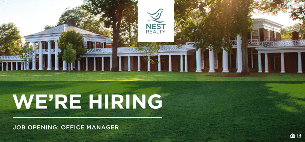 Nest is Hiring an Office Manager