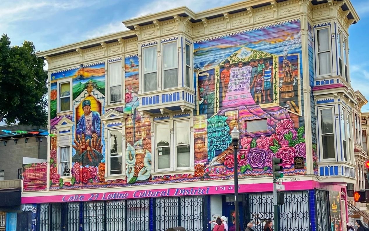 Murals in Calle 24 Latino Cultural District