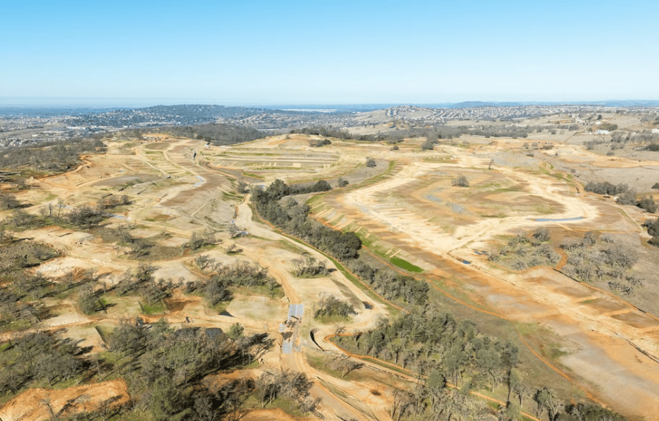 El Dorado Hills infrastructure work for East Ridge Village