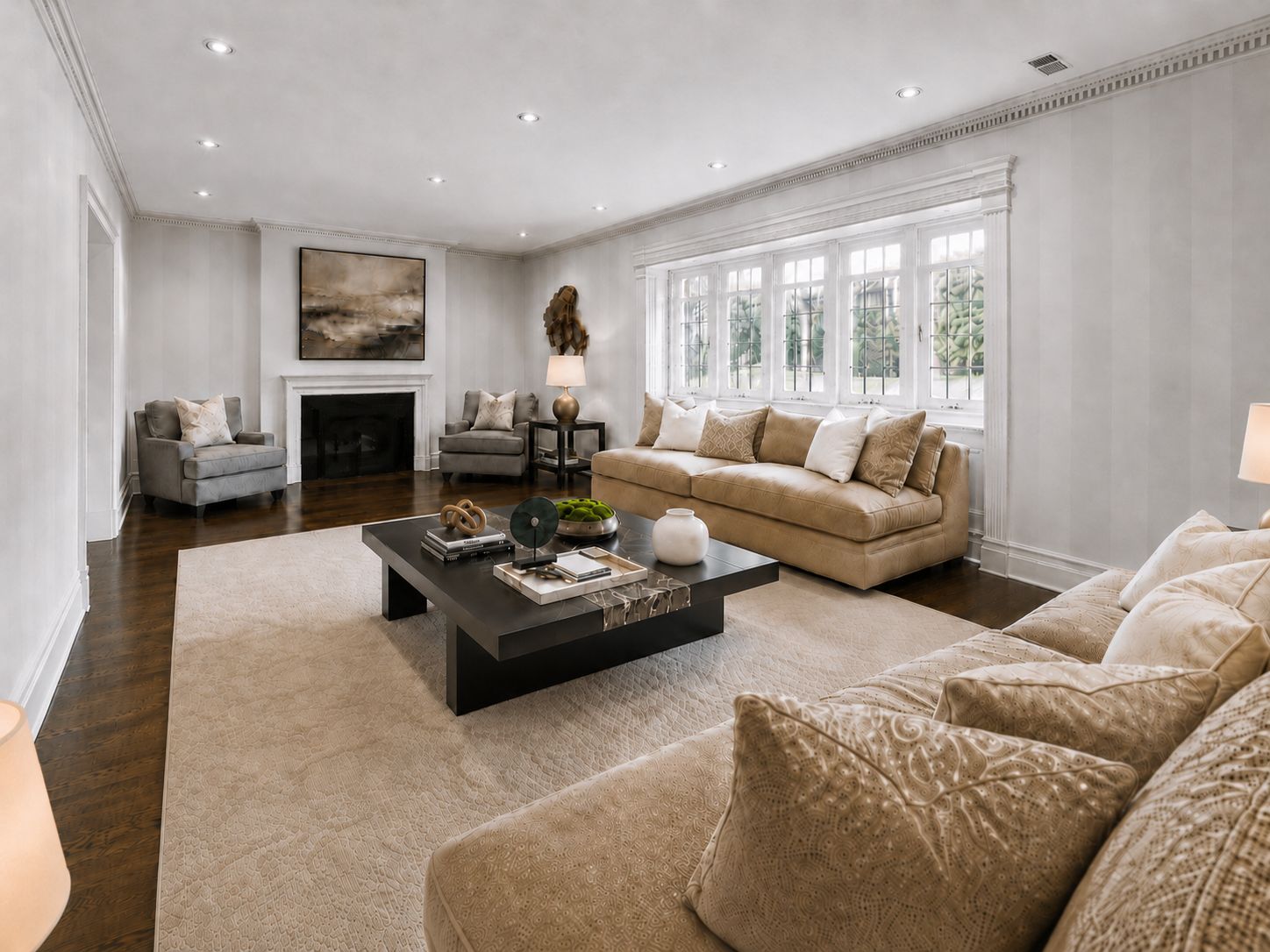 SOLD: Distinguished Centre-Hall Home