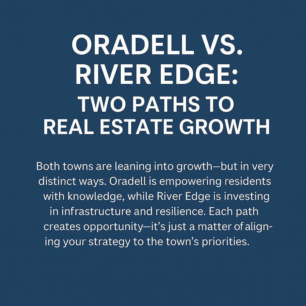 Oradell vs. River Edge: Two Paths to Real Estate Growth