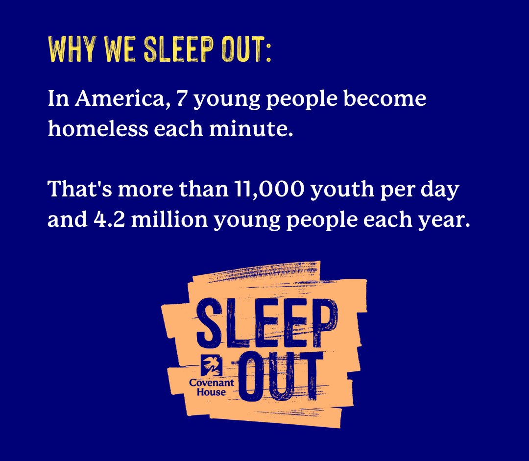 Katey McGrath Sleeps Out with Covenant House