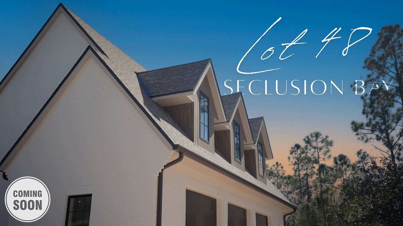 Tour a 4,872 SqFt New Build on an Acre in Seclusion Bay (Gated w/ Bay Access) | Santa Rosa Beach, FL