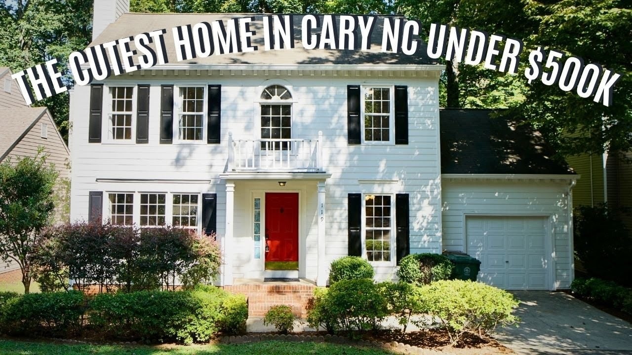 Charming Cary, NC Home for Sale! Fenced Yard & Bright Interiors Under $500K
